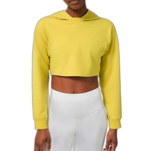 Lululemon All Yours Cropped Hoodie *Soleil